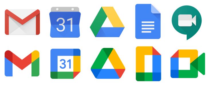 New Google Icons