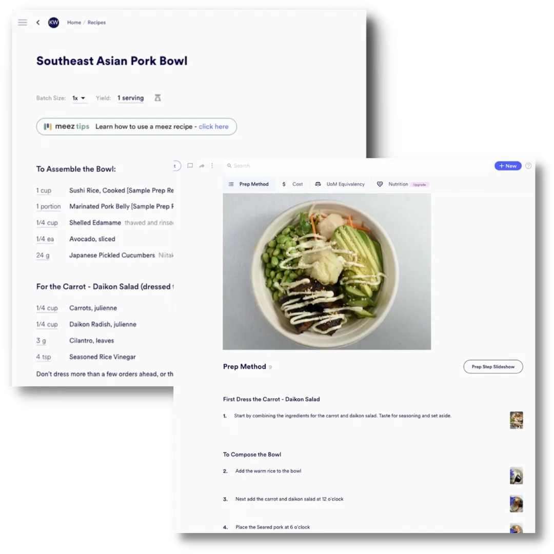 meez cunilary software