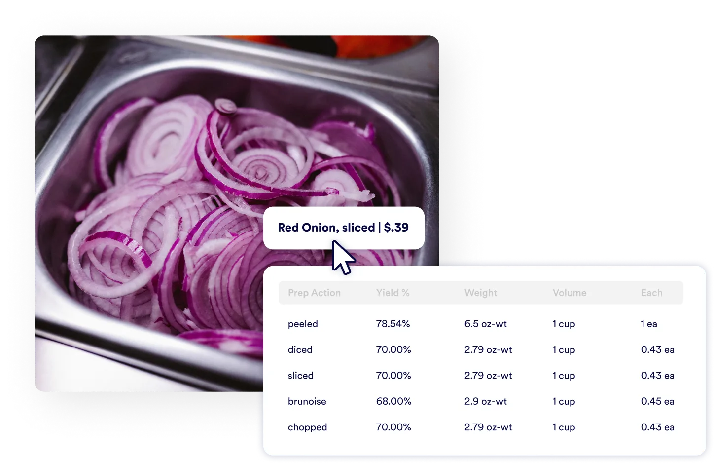 Male chef looking food cost over time on an ipad