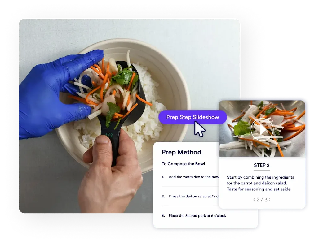 Restaurant staff training software