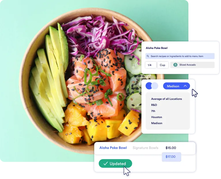 plating oysters with food costing product images 
