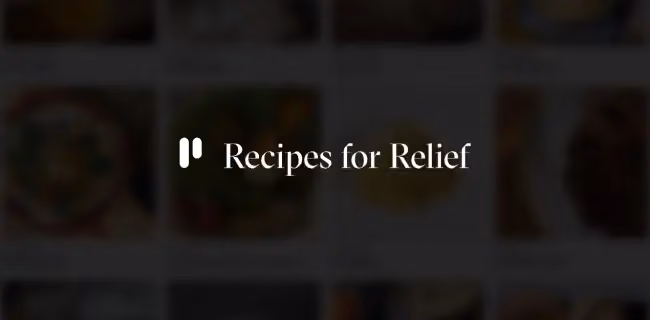 Wrapping up Recipes for Relief