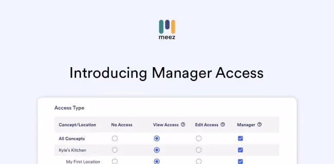 Introducing Manager Access
