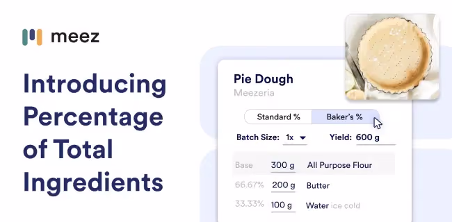 Introducing Percentage of Total Ingredients