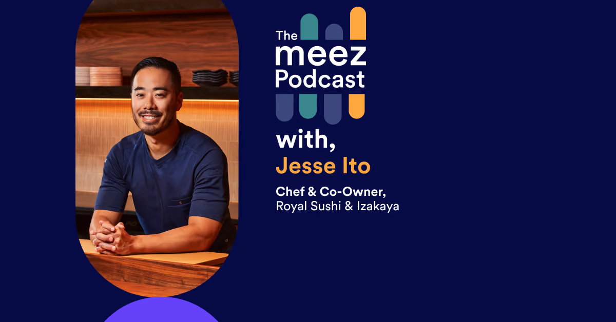Rectangle Image with navy background of Jesse Ito
