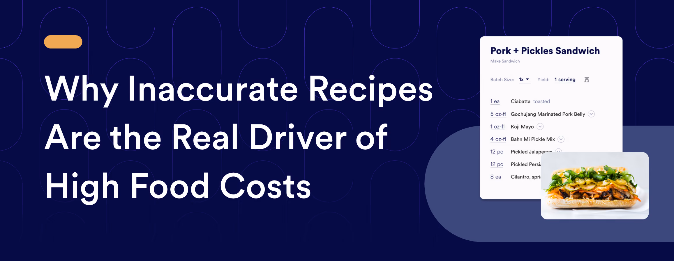 Why Inaccurate Recipes Are the Real Driver of High Food Costs