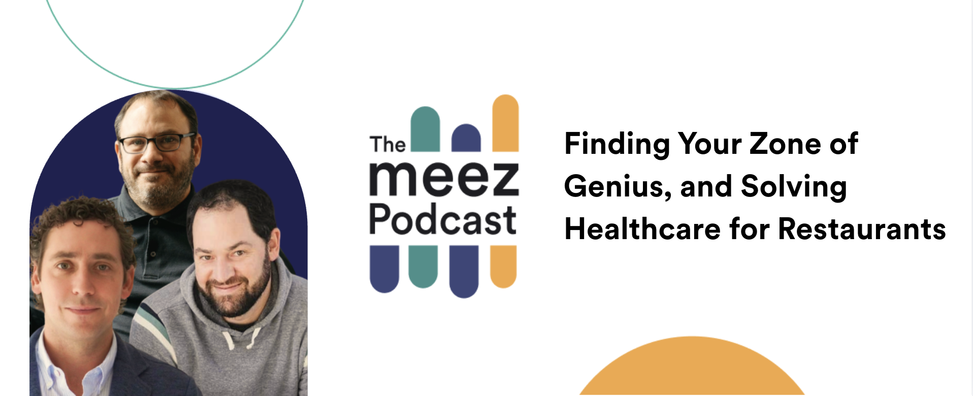 Headshot of Michael Jacober, Matthew Conway, and Eli Feldman