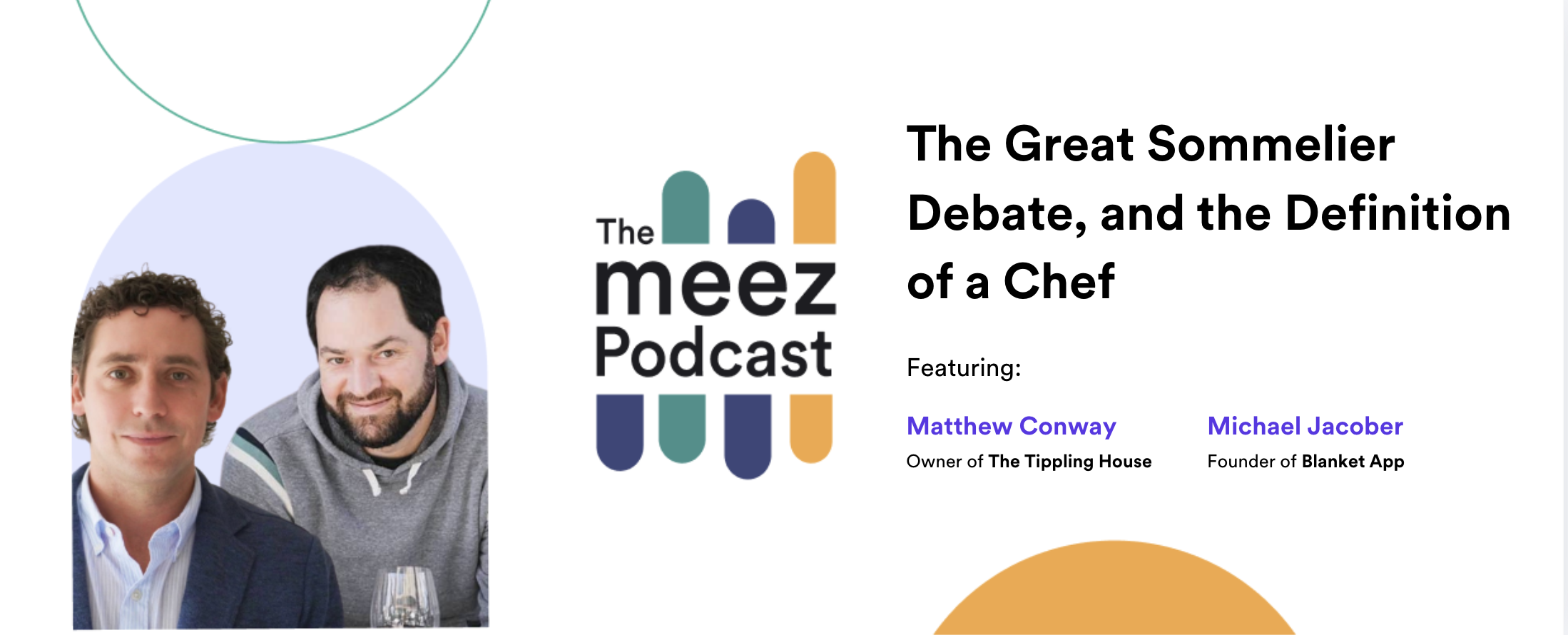 Headshot of Michael Jacober and Matthew Conway