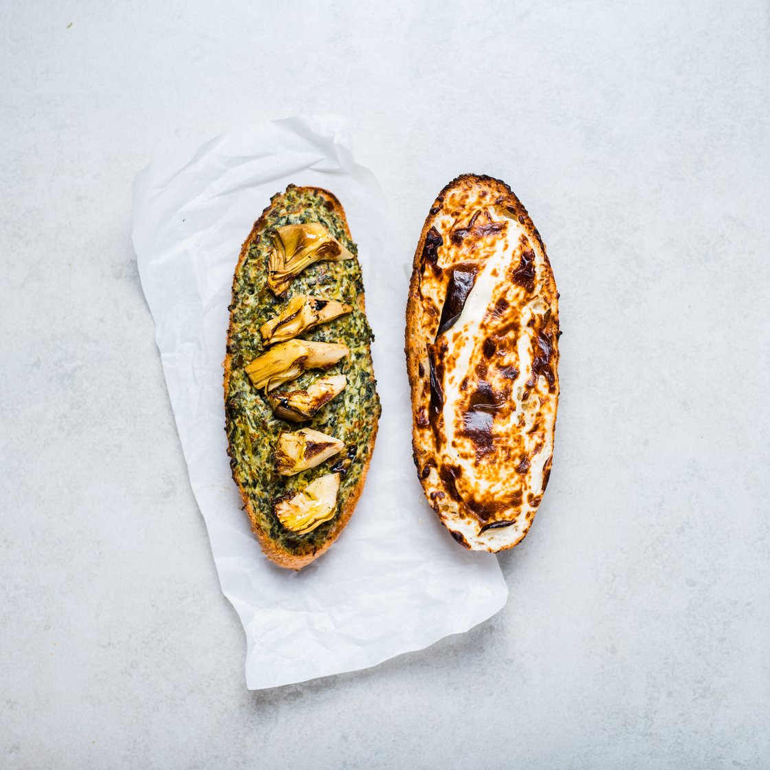 Spinach+Artichoke Sandwich