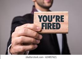 Fired - you can recover