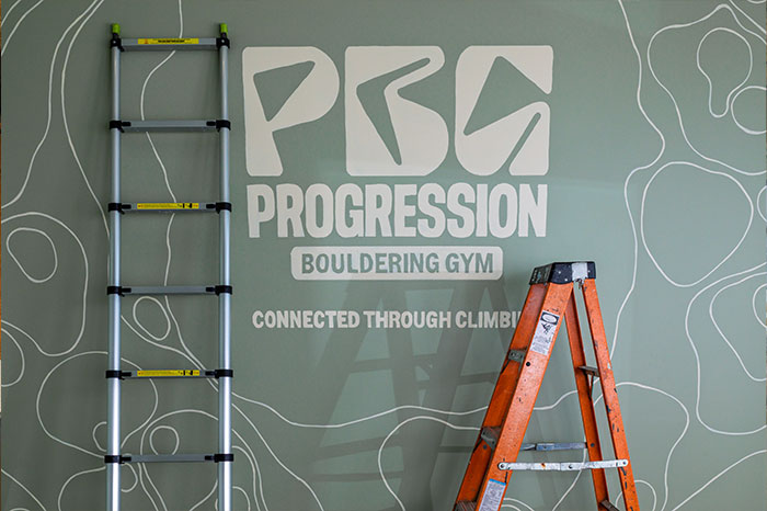 Progression Bouldering Gym, Under Construction