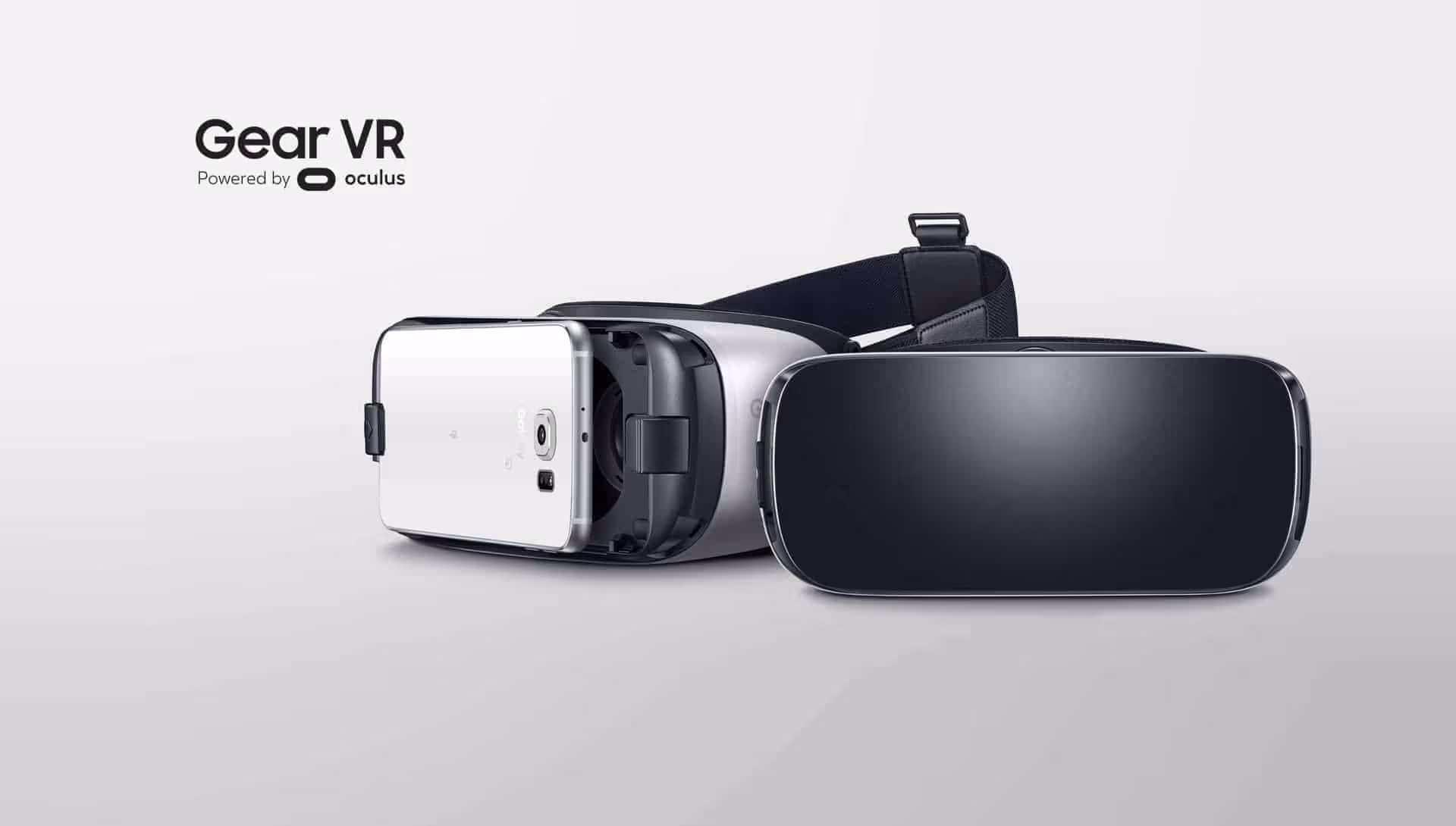 a virtual reality headset with a camera