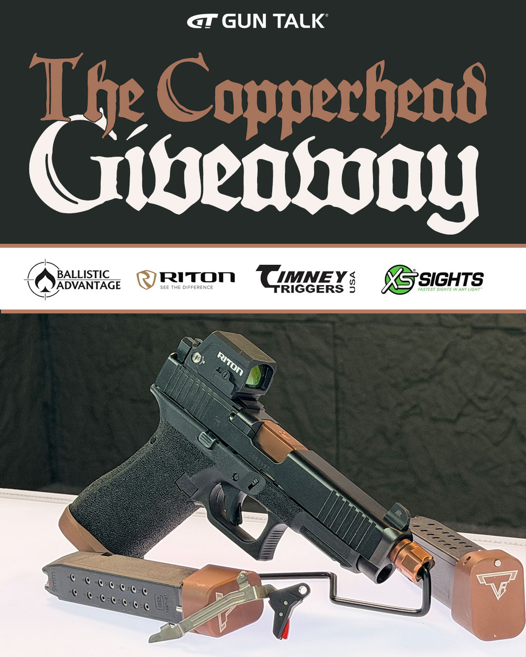 The Copperhead Giveaway - Win a Custom GLOCK 47