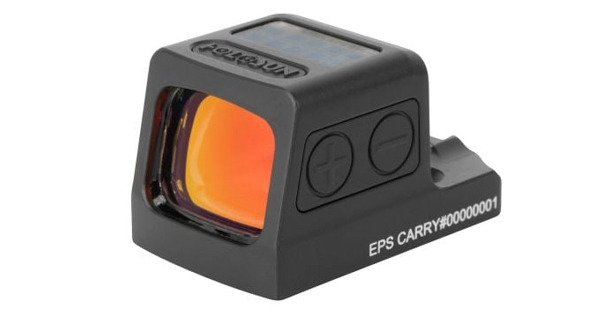 Holosun EPS Carry enclosed emitter optic for concealed carry pistols