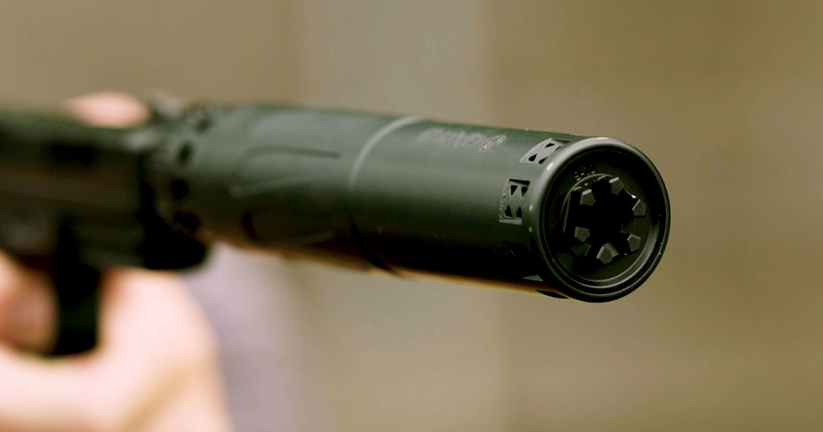 Dead Air RXD 910 Ti suppressor