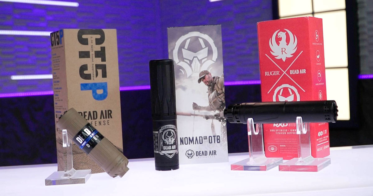 Three different Dead Air suppressors featured on Guns and Gear