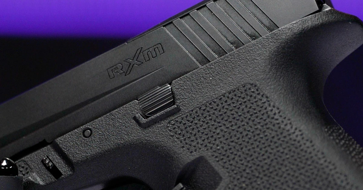 Ruger RXM optics-ready slide and chassis system