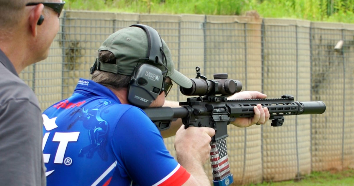 Shooting the Colt EPR-2 Pro on the range