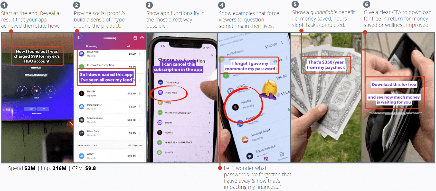tell a story about how your app improved their life