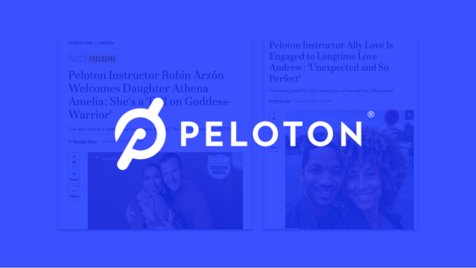 Increasing the Popularity of Peloton Instructors Through PR