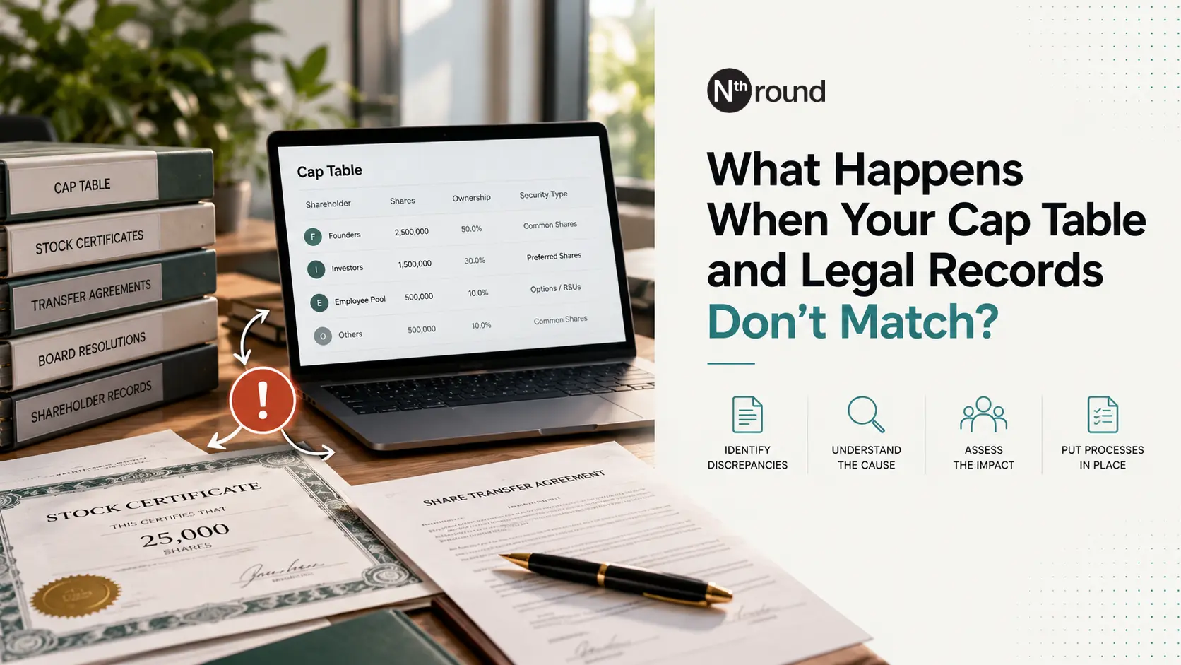 What Happens When Your Cap Table and Legal Records Don’t Match?