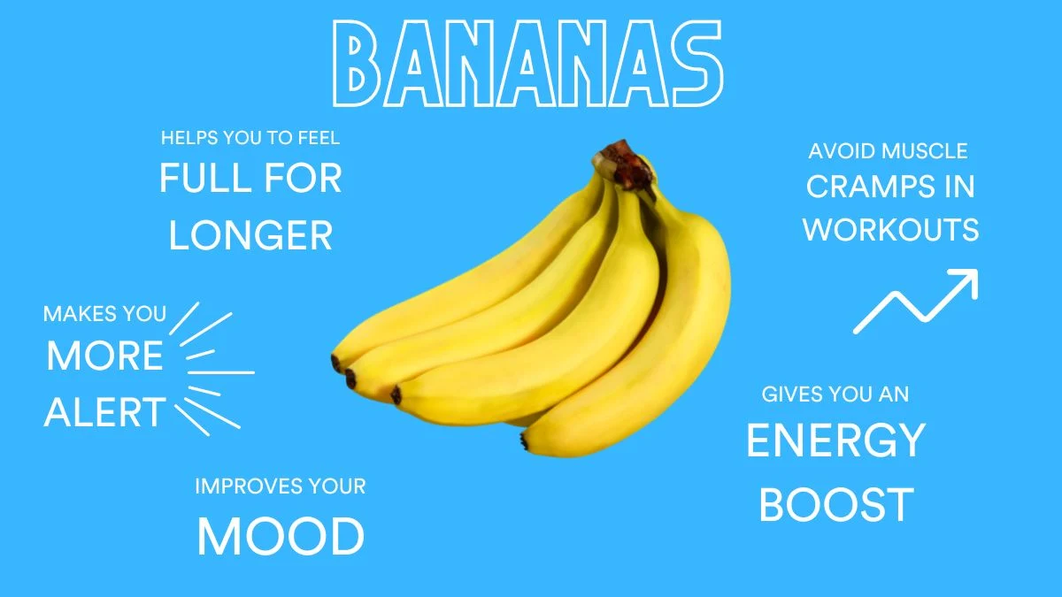 Bananas and their benefits.