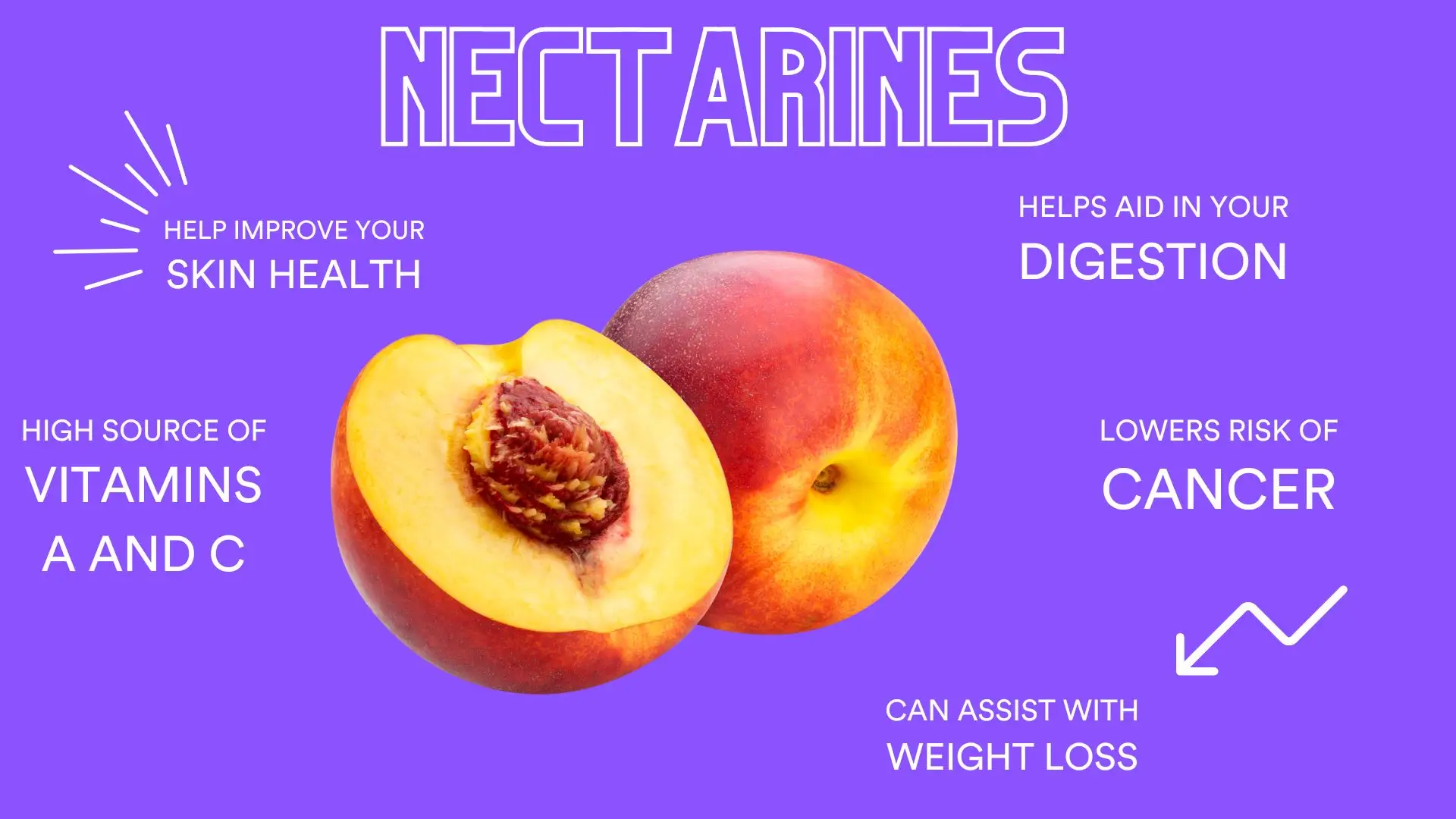 Nectarines and their benefits.