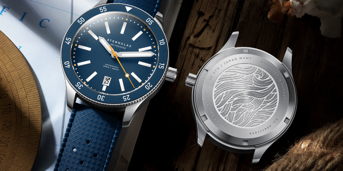 STERNGLAS Marus 2.0 Küste: duikhorloge met maritiem karakter