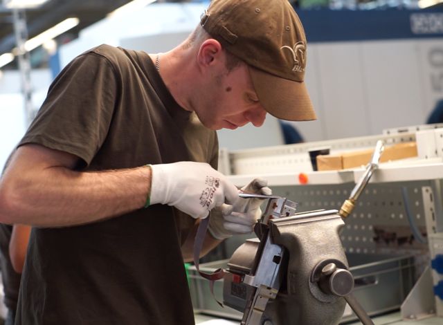 Polishing a Blaser O/U