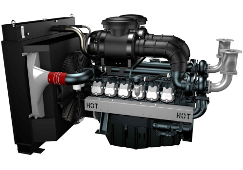 DOOSAN ENGINE INSTALLED IN AN HDW-675 GENSET FOR THE MOROCCO PAPER INDUSTRY