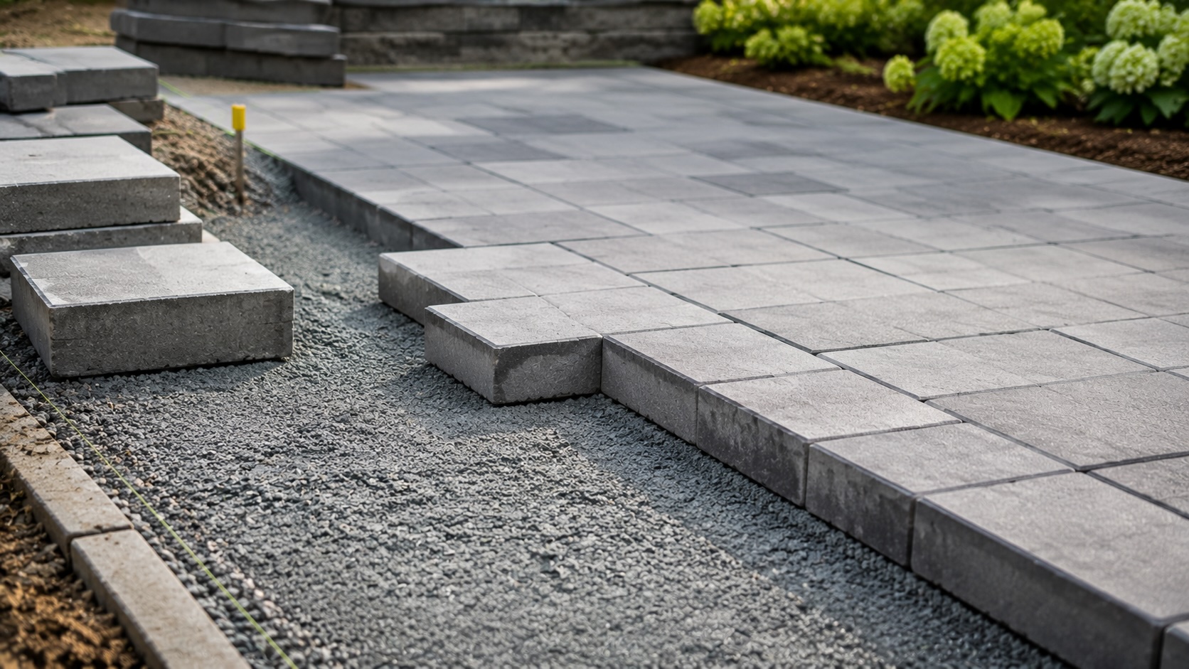 Pose de pavé uni Montréal Laval