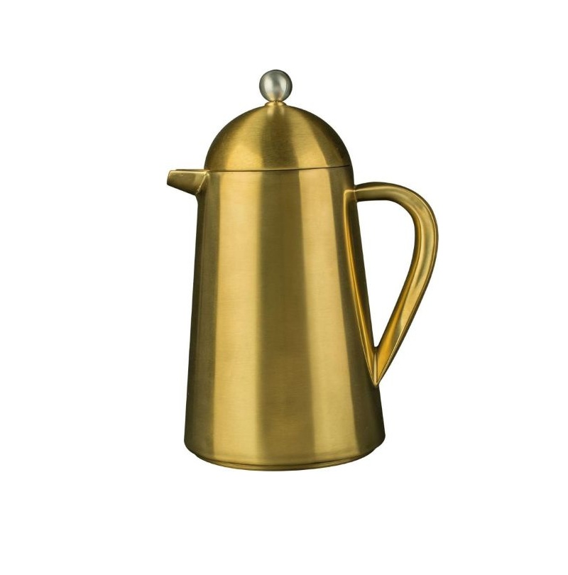 La Cafetiere 8 Cup Thermique Double Walled Cafetiere - Gold