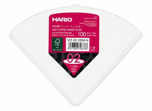 Hario 02 V60 White Filter Papers (48 X 100)