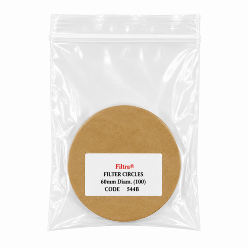 Filtra 63mm Discs Polybagged - Brown (100)