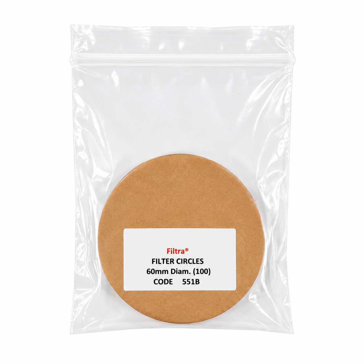Filtra 60mm Discs Polybagged - U/B (100)