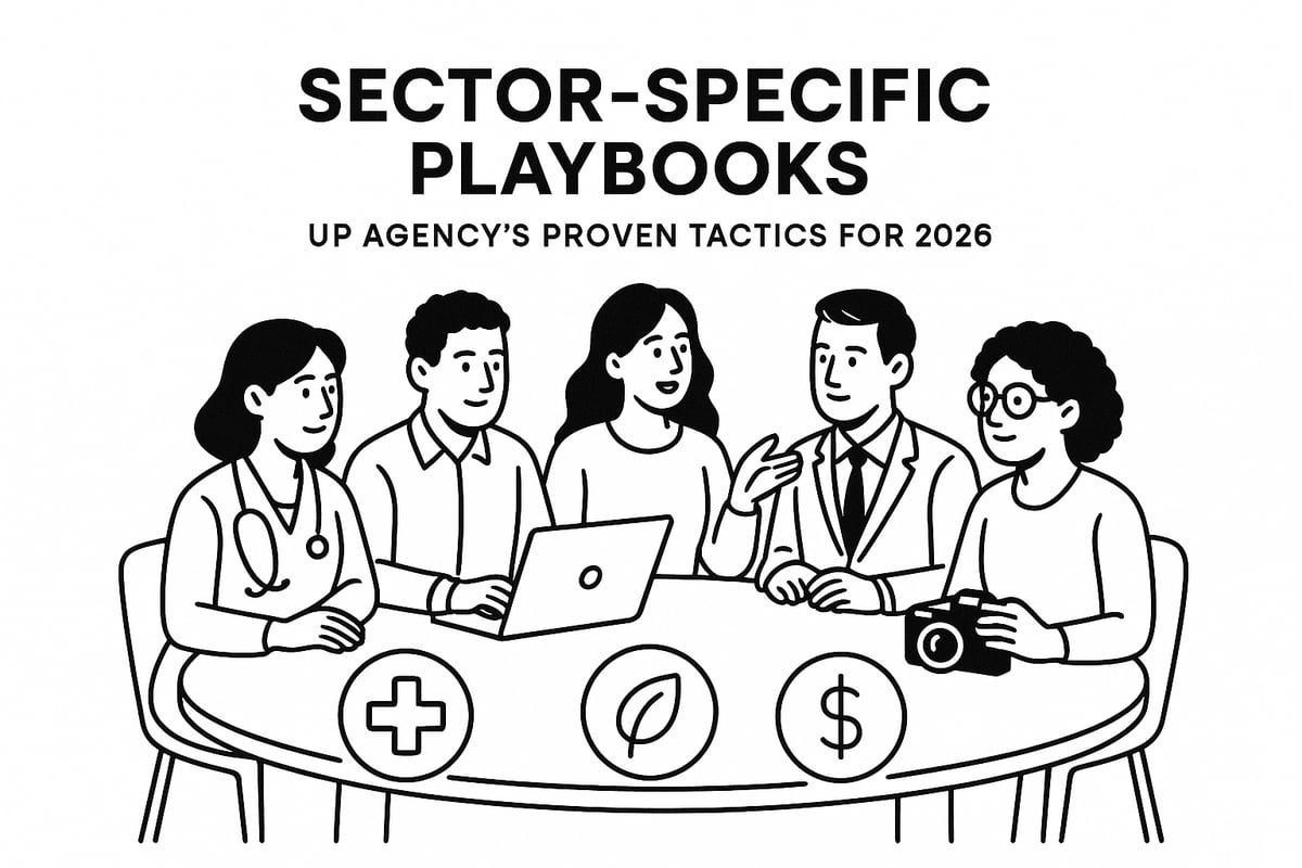 Sector-Specific Playbooks: Up Agency’s Proven Tactics for 2026