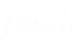 White italic lowercase letters spelling the word 'fresh' on a black background.