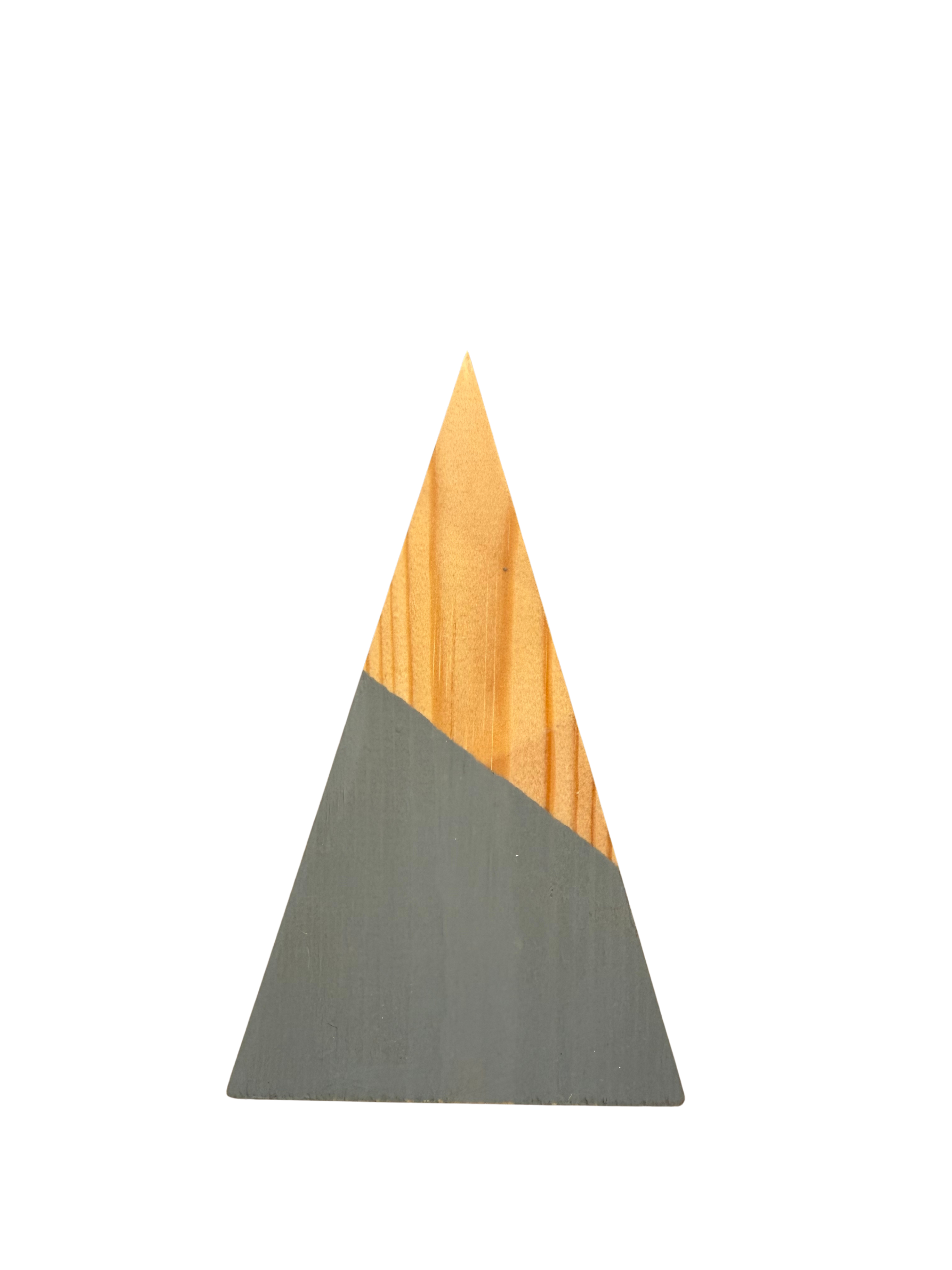 Hand Painted Wooden Mountain