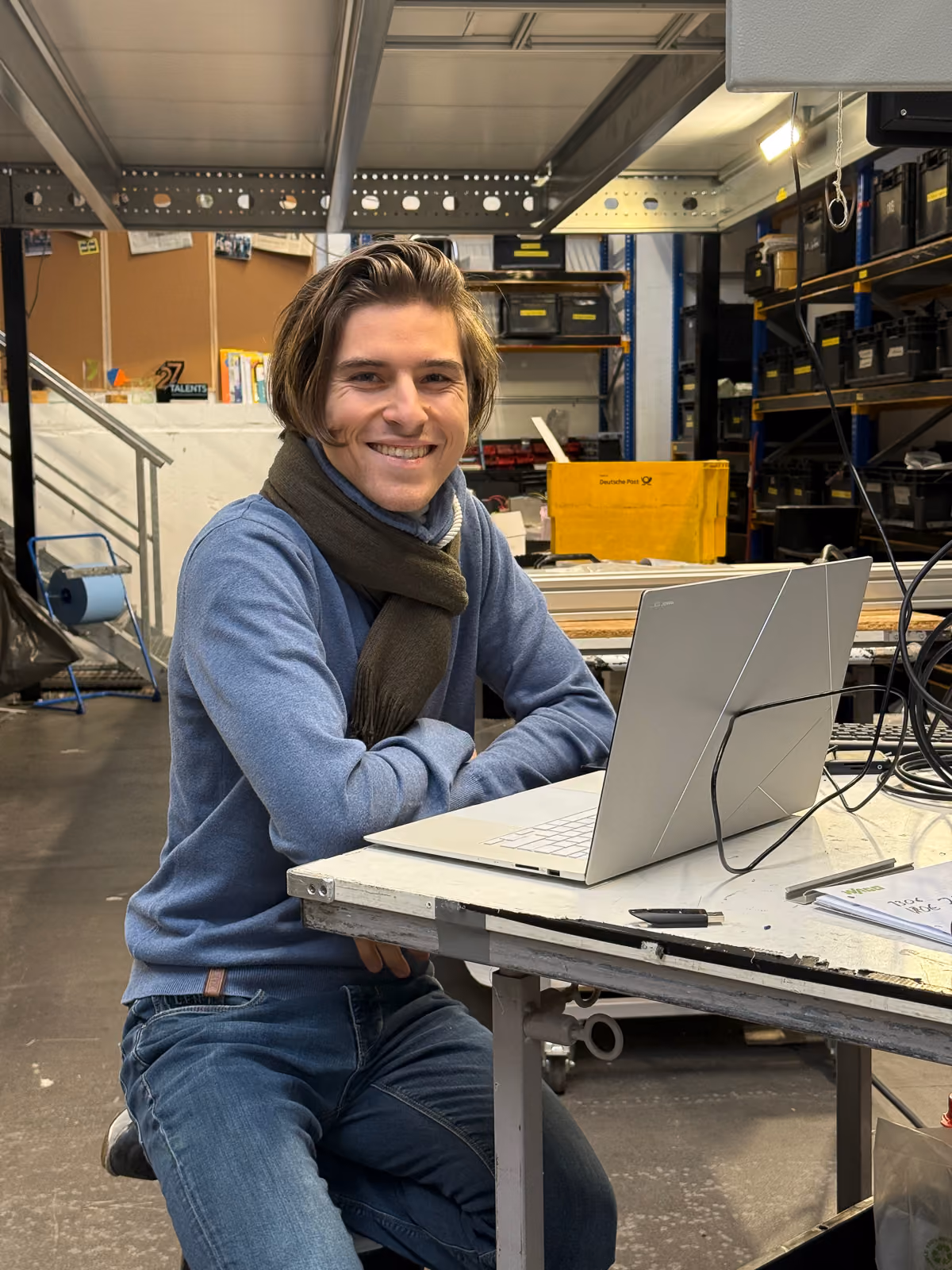 Timur Vaydogan - Programmierung der Control-Software bei QiTech Industries