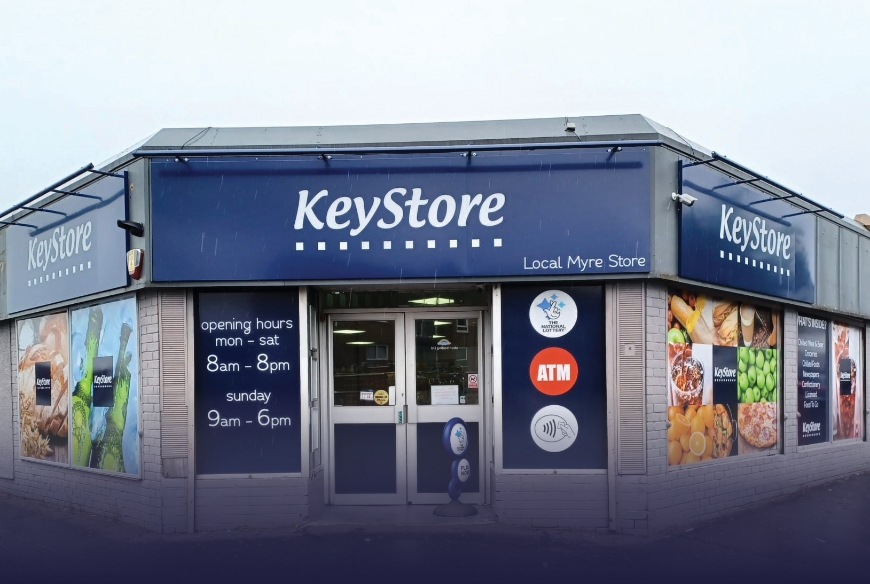 KeyStore Store Front Fascia