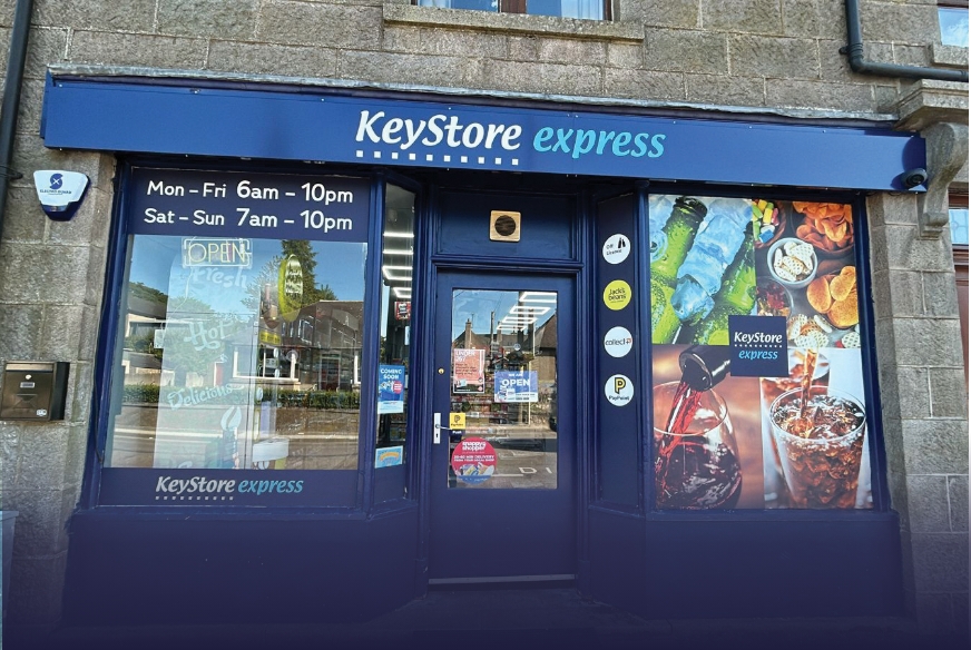 KeyStore Express Store Front Fascia