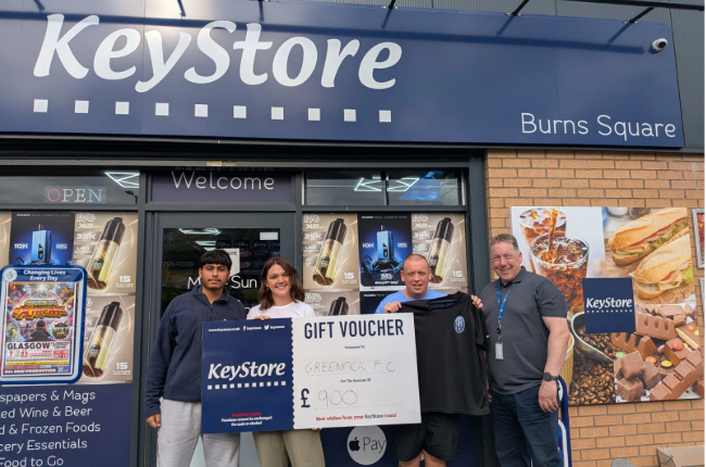 World Cup Summer delivers over £2,500 for local football through KeyStore