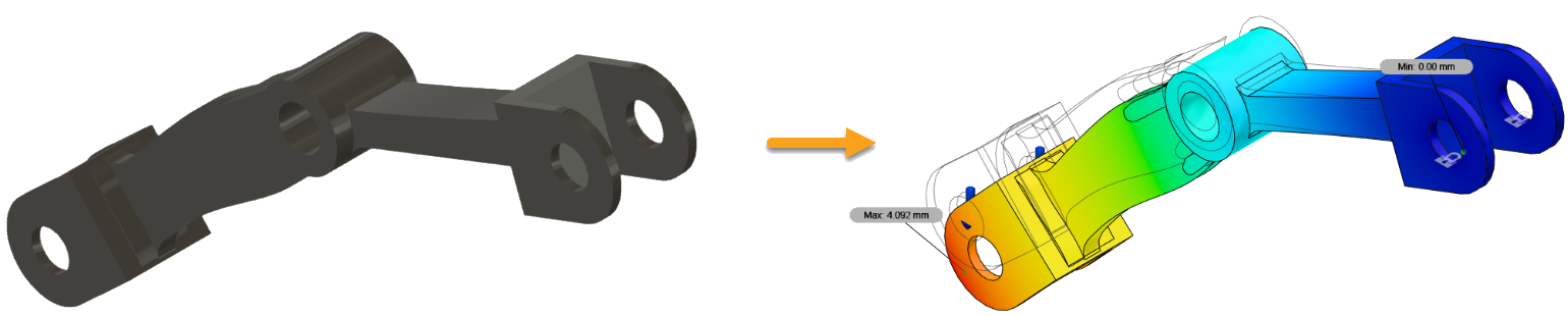 Autodesk Fusion Generative Design interface example