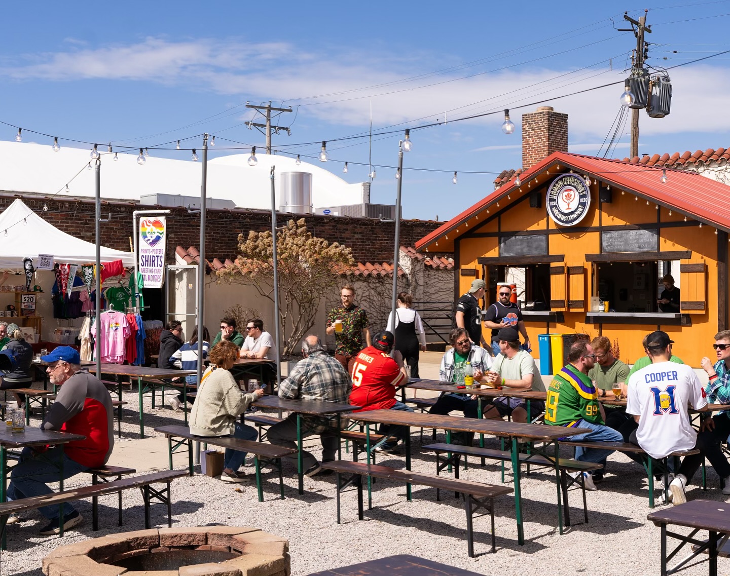 Join us (and Krampus) at the Biergarten the first three Sundays of December to shop local this holiday season!