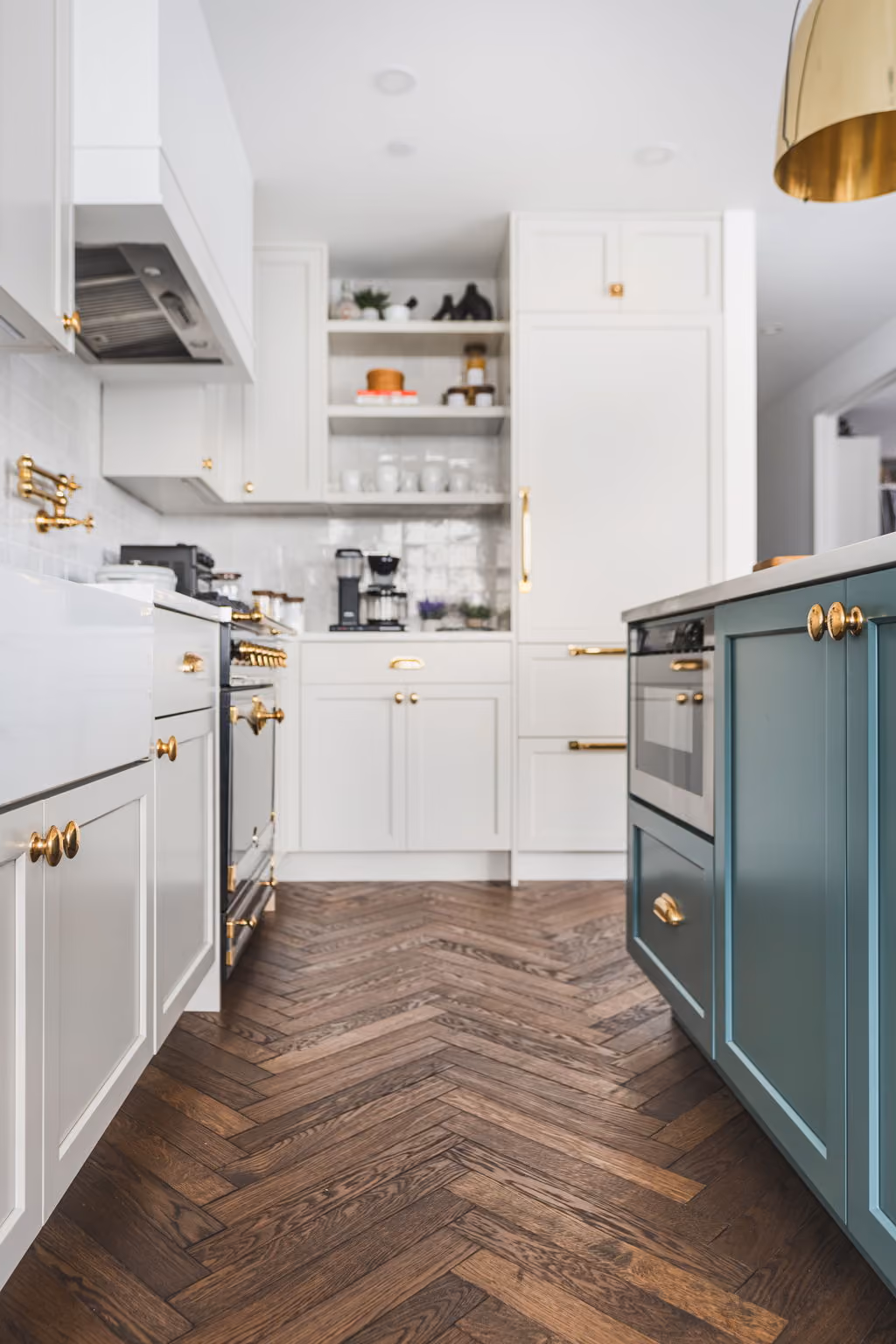 Sound-dampening flooring installation in a NYC apartment renovation by Gallery KBNY