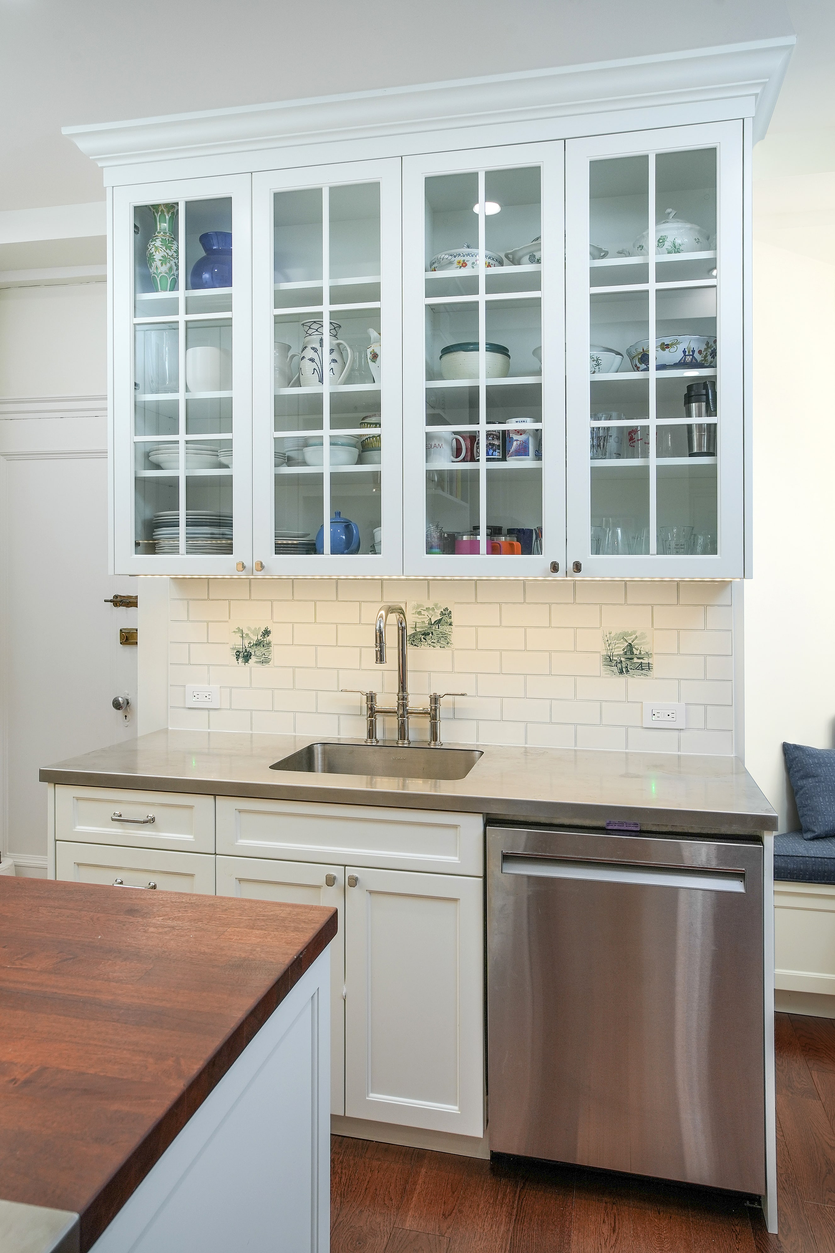 Featured project renovation detail by Gallery KBNY