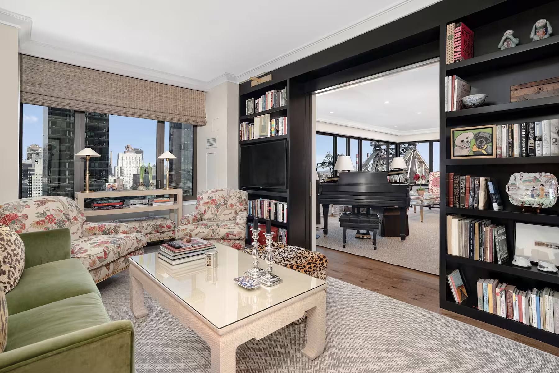 Office at 425 East 58th Street in The Sovereign, a Sutton Place co-op renovation by Gallery KBNY
