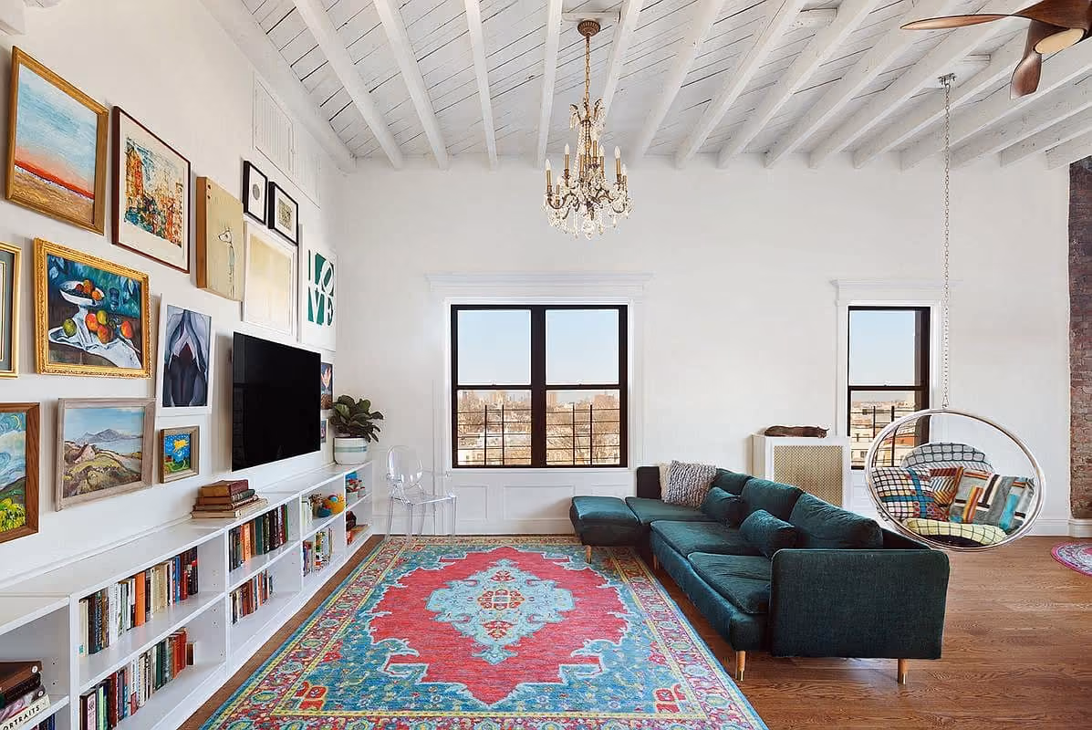 Renovated interior detail of a pre-war co-op at 296 Sterling Place in Prospect Heights, Brooklyn, by Gallery KBNY (view 2)