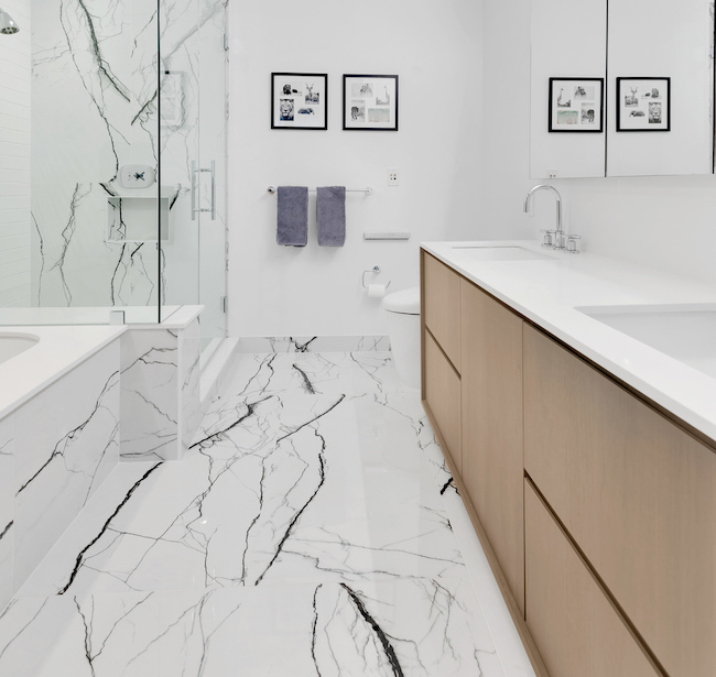 Renovated interior detail of a pre-war loft at 70 Washington Street in Dumbo, Brooklyn, by Gallery KBNY (view 3)