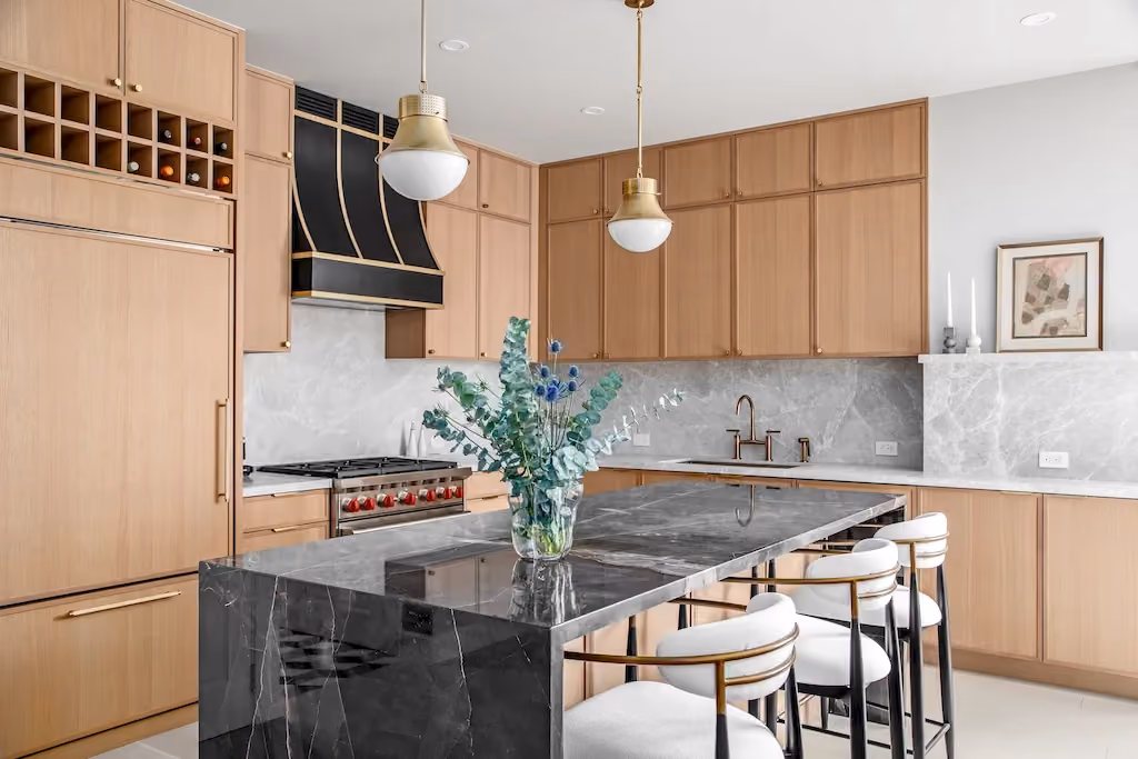 Renovated interior detail of a co-op loft at 335 Greenwich Street in Tribeca, Manhattan, by Gallery KBNY (view 1)